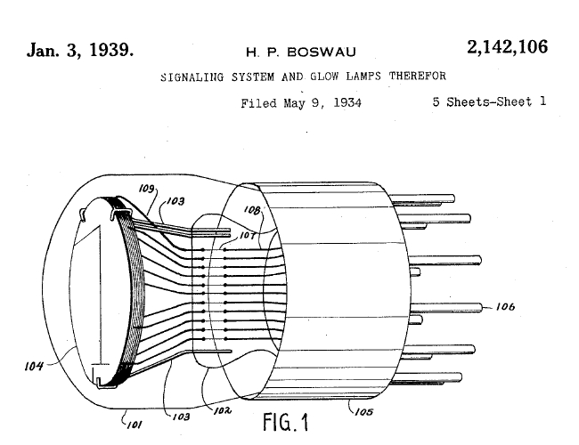 US Patent No. 2142106 from Hans P. Boswau